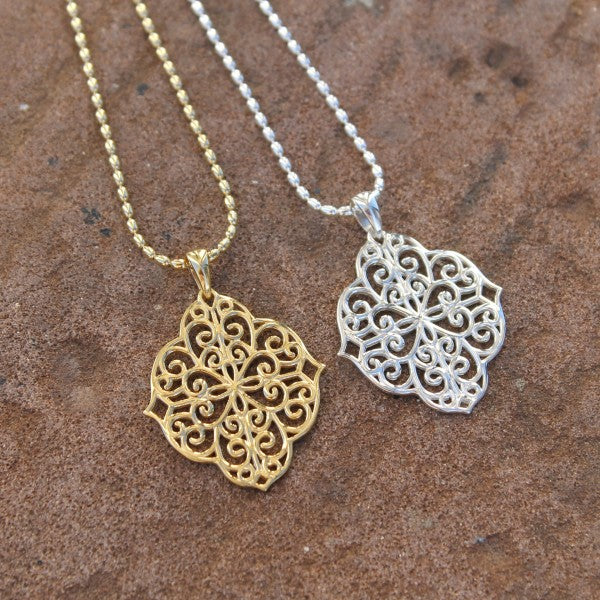 Southern Gated Victoria Gate Gold Plated Pendant