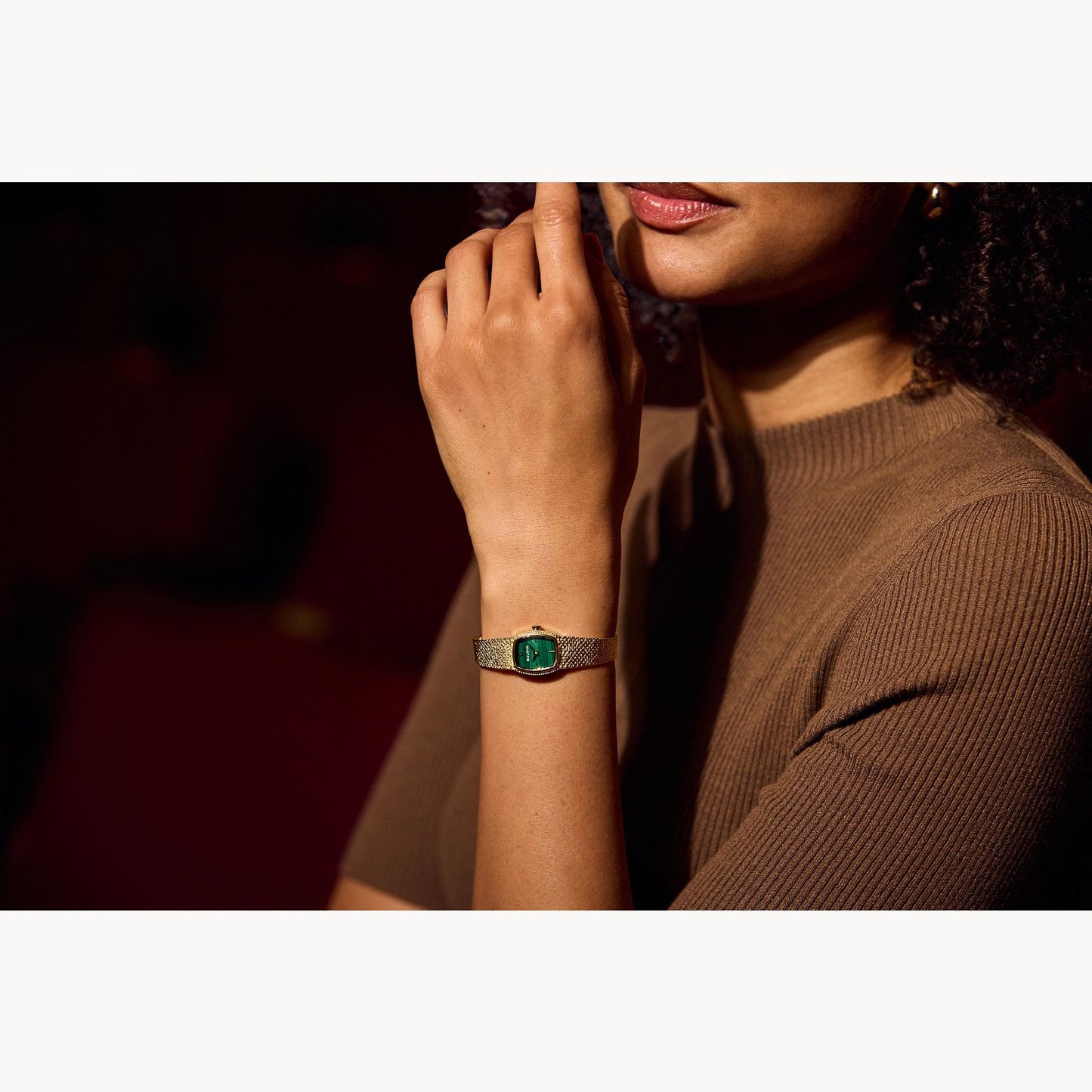 Bulova Goddess of Time with Malachite Dial