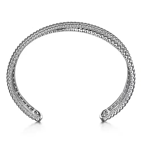 Gabriel & Co., 925 Sterling Sliver Cris Cross Bujukan Bangle