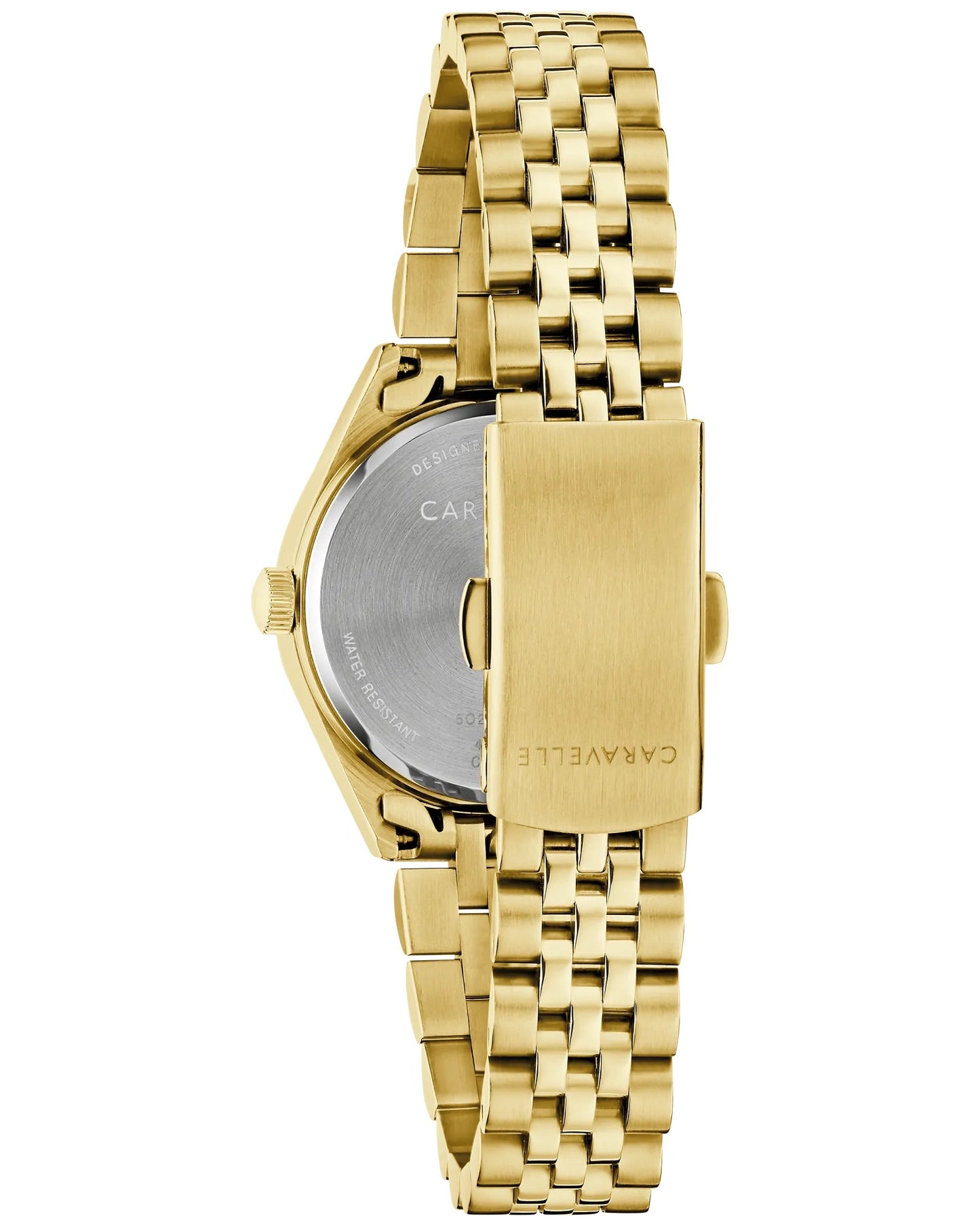 Caravelle Ladies Classic Gold Tone Watch by Bulova
