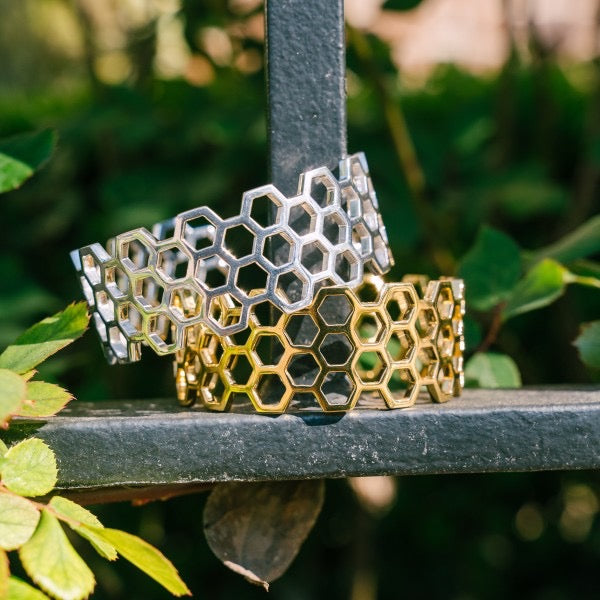Southern Gates Plated Honeycomb Cuff