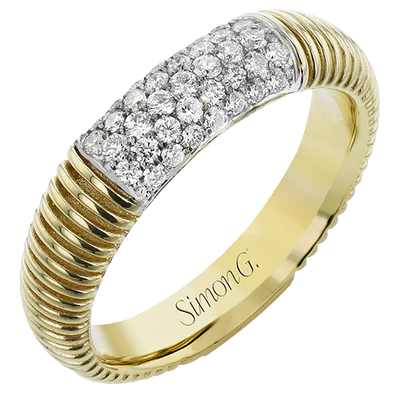 Simon G., Fashion Ring in 18K Yellow Gold Ring with Diamonds