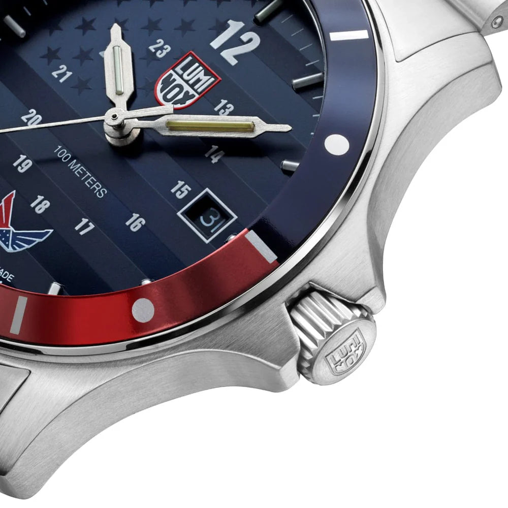 Luminox VOLITION AMERICA 'Minuteman', Dress Watch, 42 mm
