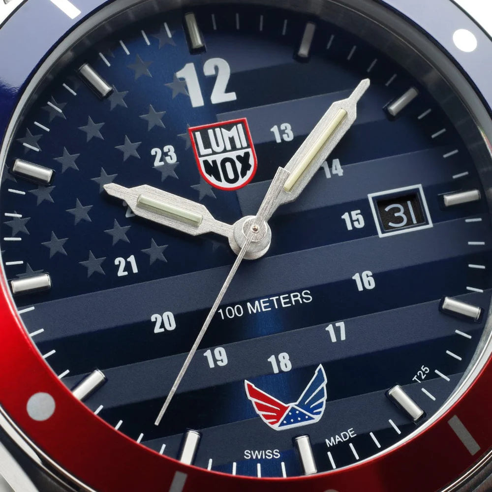 Luminox VOLITION AMERICA 'Minuteman', Dress Watch, 42 mm