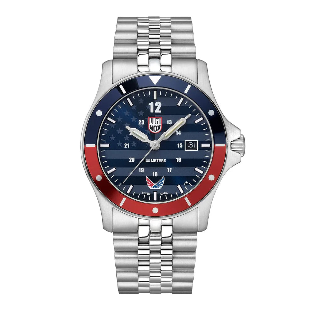 Luminox VOLITION AMERICA 'Minuteman', Dress Watch, 42 mm