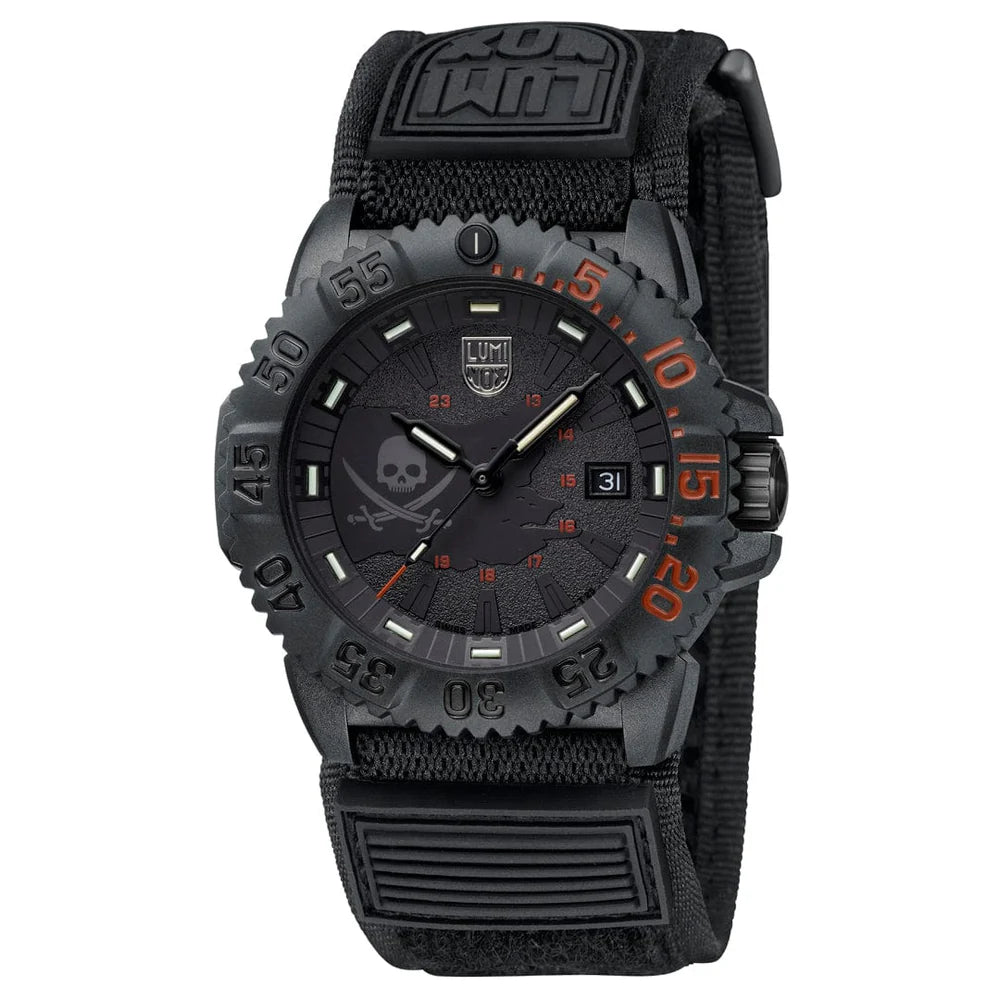 Luminox Navy SEAL 3050 Dive Watch, 44 mm, Pirate Watch Limited Edition