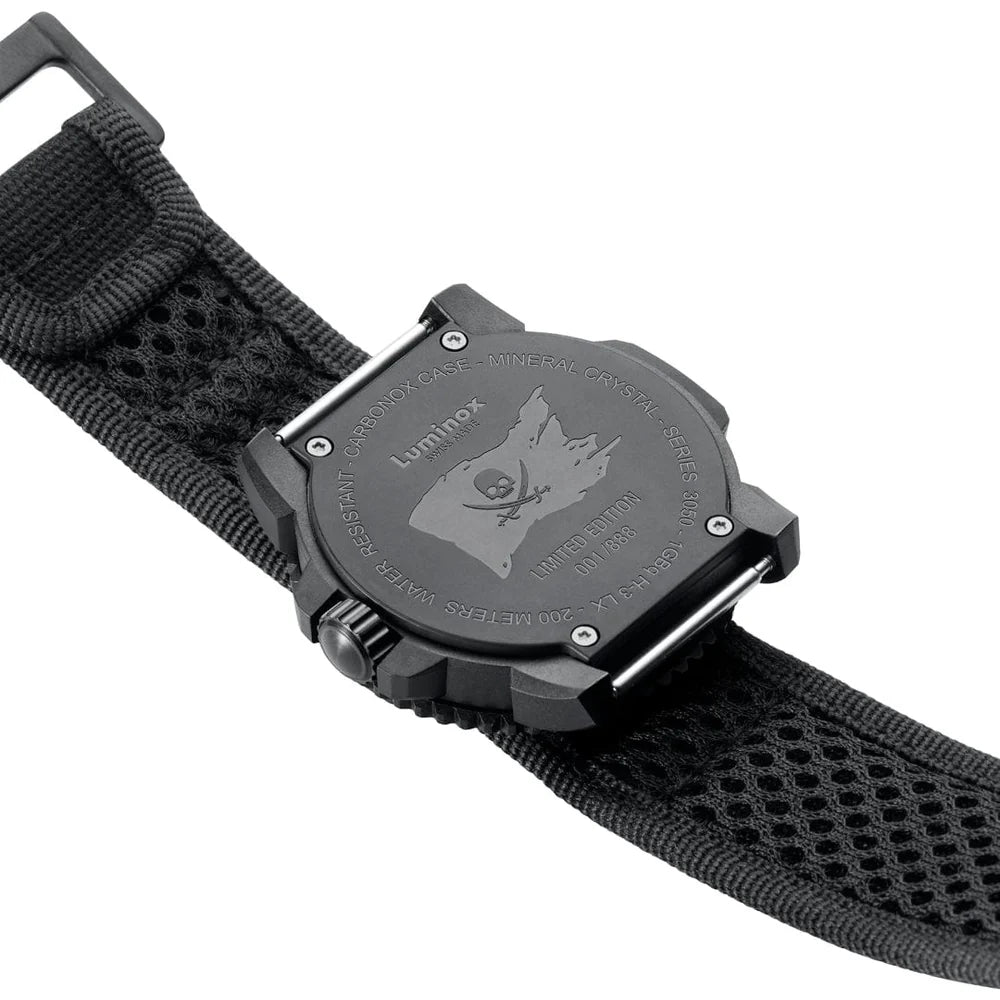 Luminox Navy SEAL 3050 Dive Watch, 44 mm, Pirate Watch Limited Edition