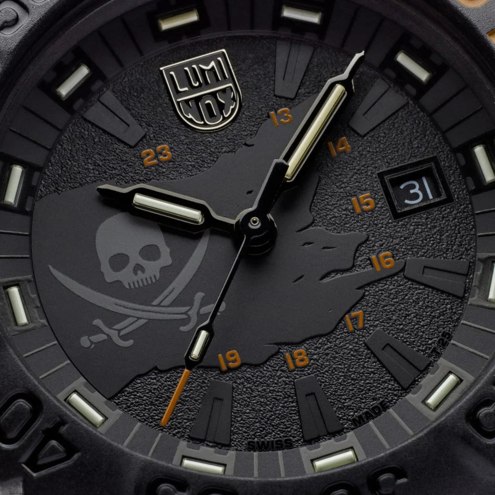 Luminox Navy SEAL 3050 Dive Watch, 44 mm, Pirate Watch Limited Edition