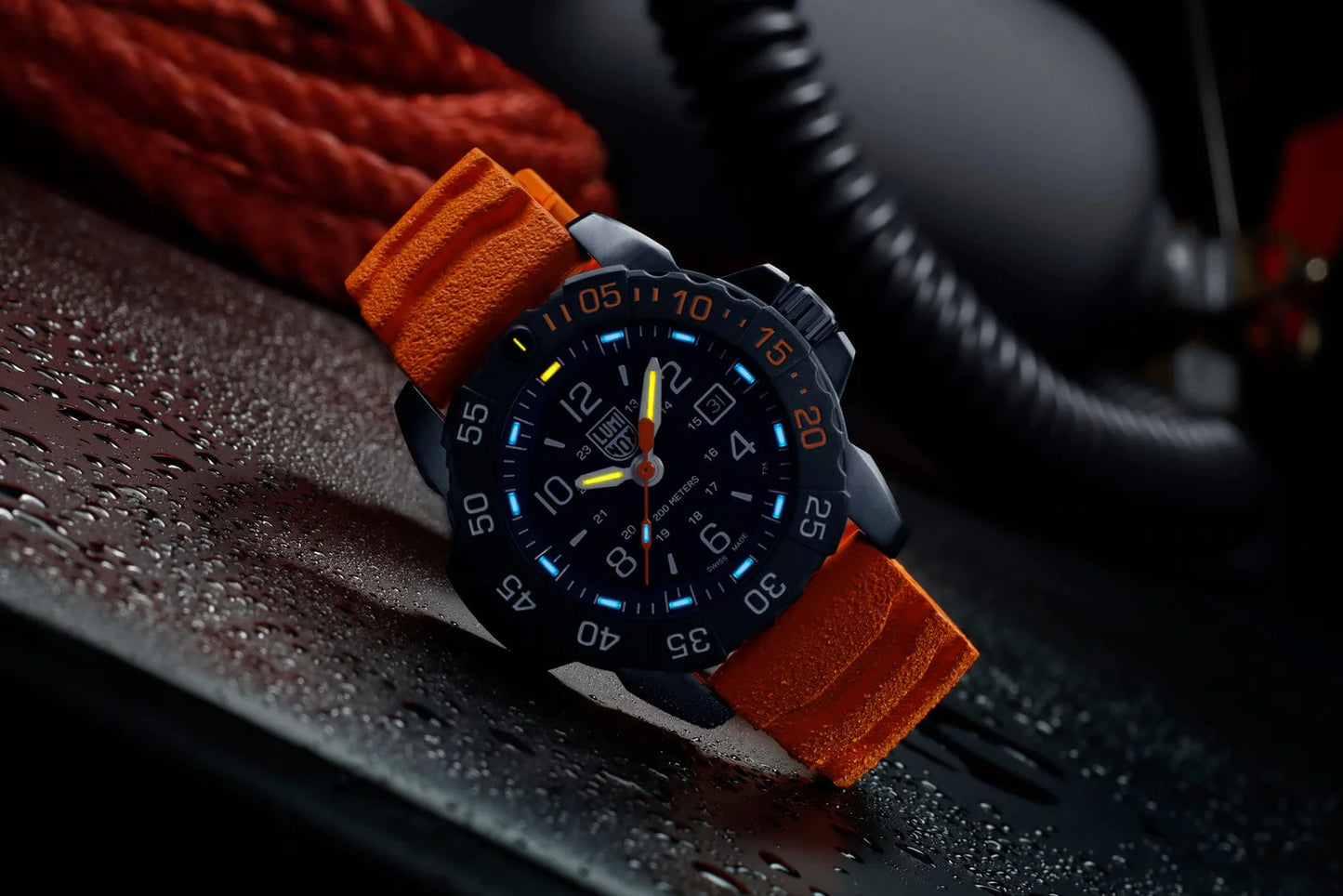 Luminox Navy SEAL Foundation 'Back to the Blue' Set Watch