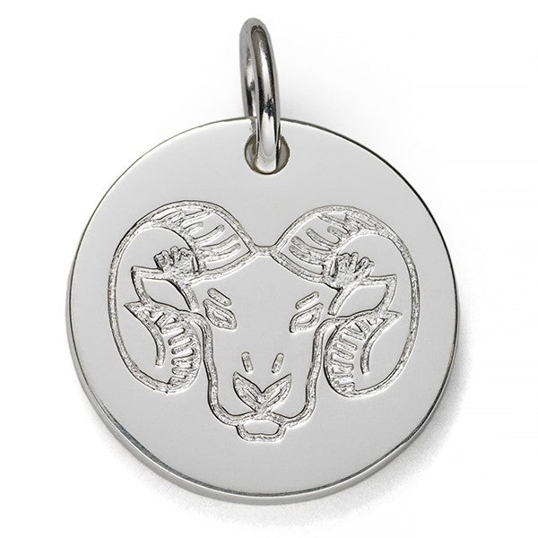 Southern Gates 925 Sterling Silver Ram Charm