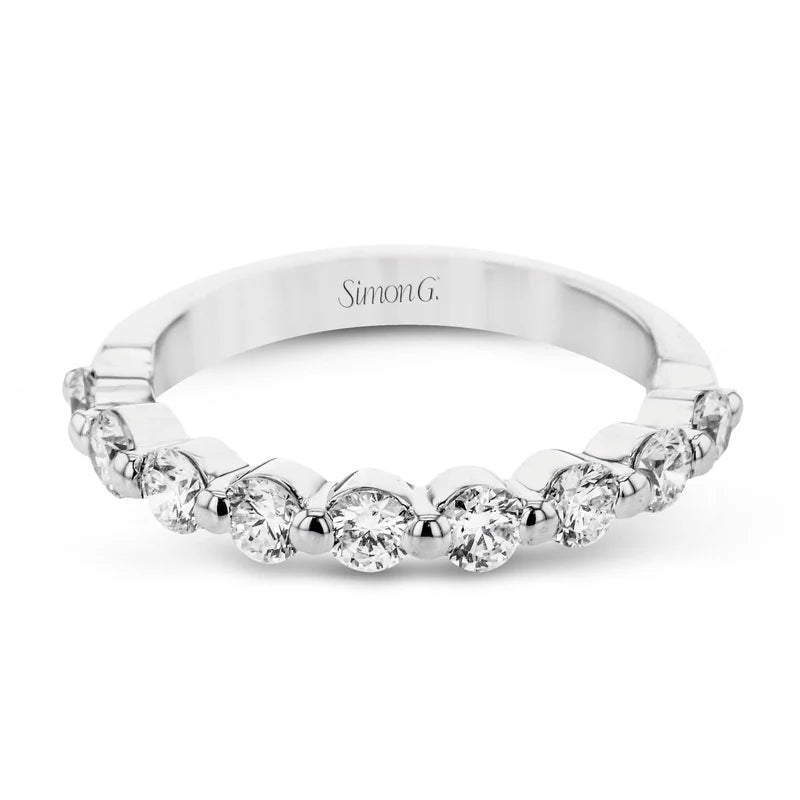 Simon G. 14K White Gold, Diamond Band 1.00 carat