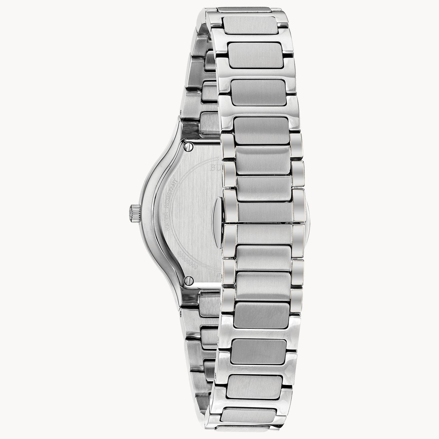 Bulova Millennia Black Mother-of-Pearl and Dial Diamond Ladies Watch