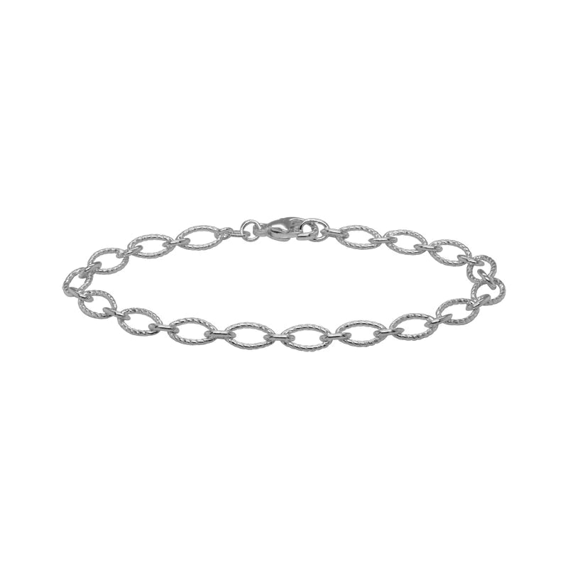Artistry Sterling Silver Cable Chain Link 7" Bracelet