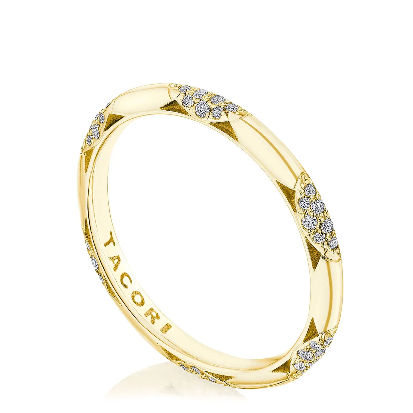 Tacori Founders Collection 360 Foundation Wedding Band in 18K Yellow Gold