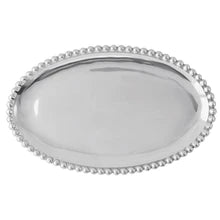Mariposa Pearled Oval Platter