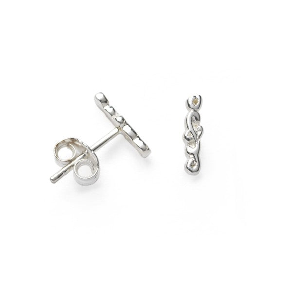 Southern Gates 925 Sterling Filigree Vertical Bar Stud Earring