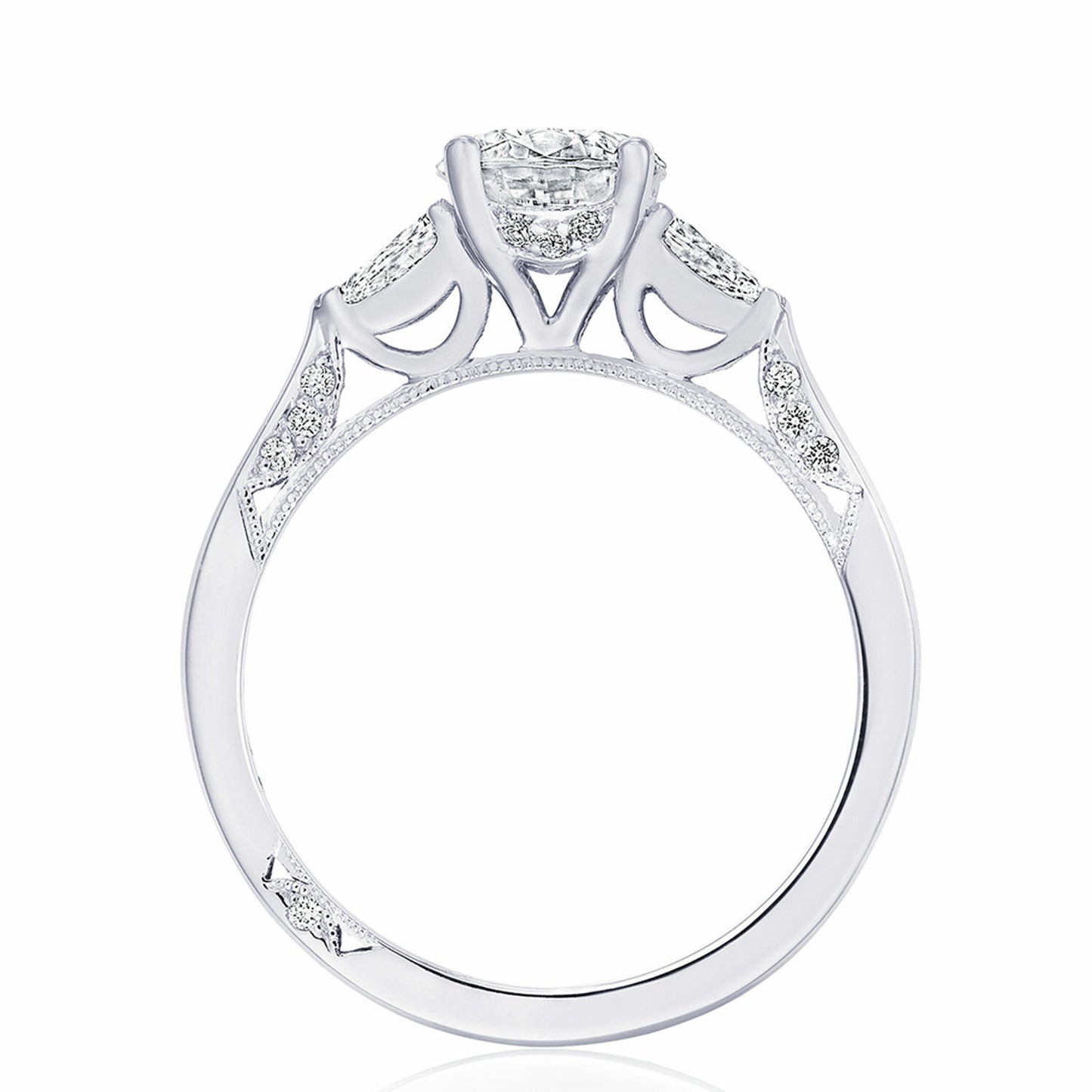 Tacori Simply TACORI Round 3-Stone Engagement Ring