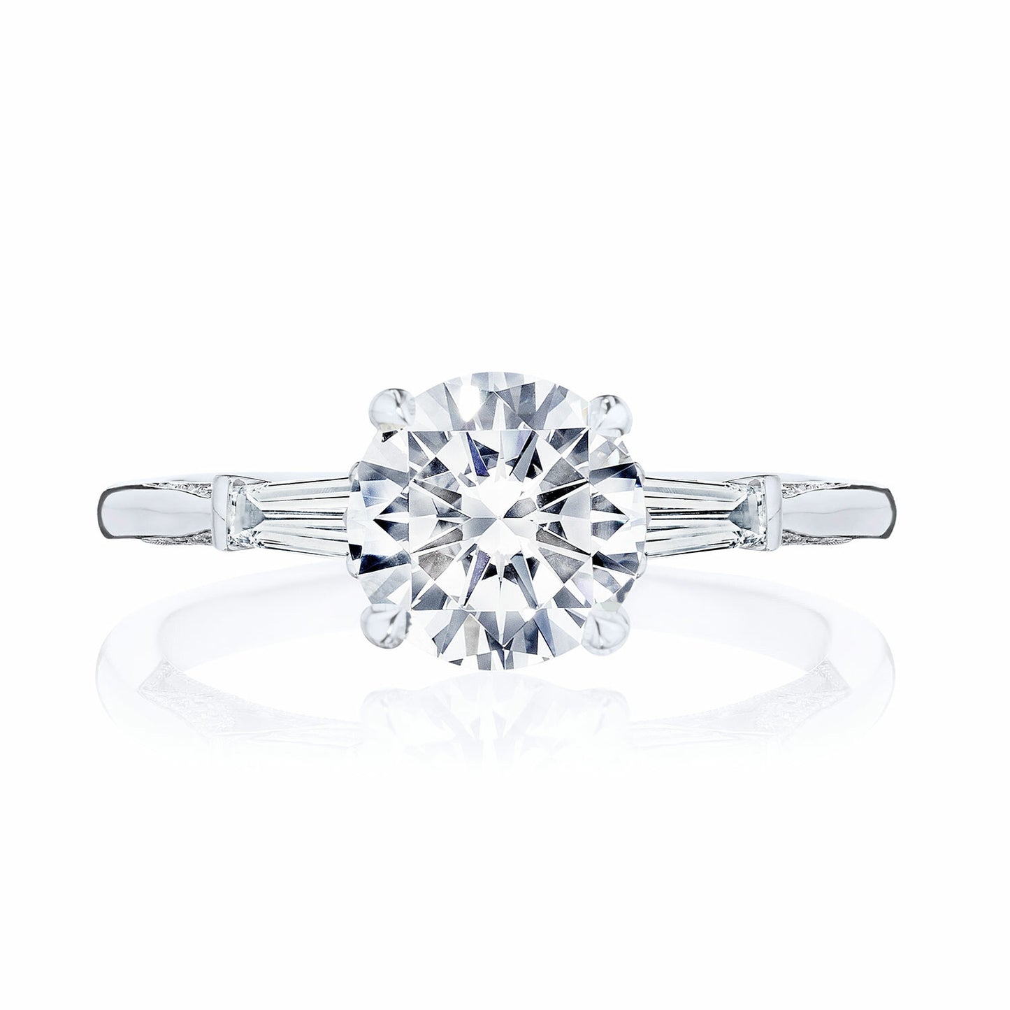 Tacori Simply TACORI Round 3-Stone Engagement Ring