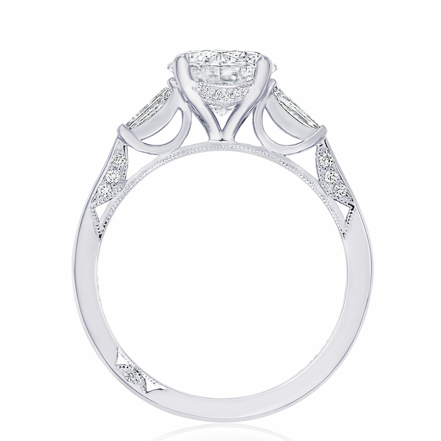 Tacori Simply TACORI Round 3-Stone Engagement Ring