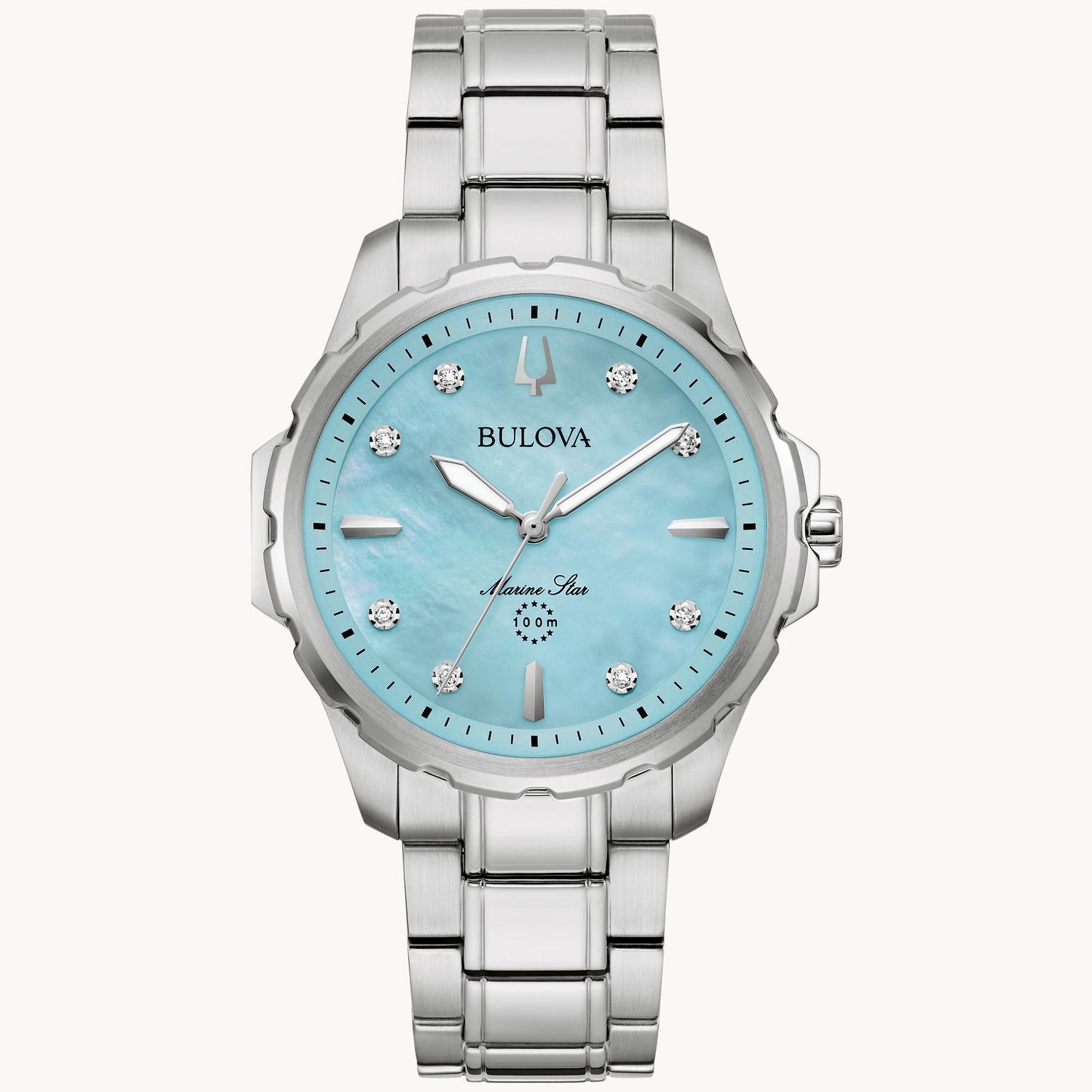 Bulova Marine Star Stainless Steel Bracelet Watch