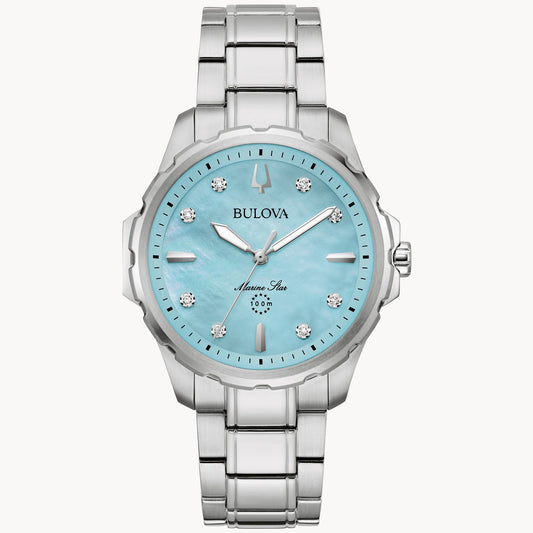 Bulova Marine Star Stainless Steel Bracelet Watch