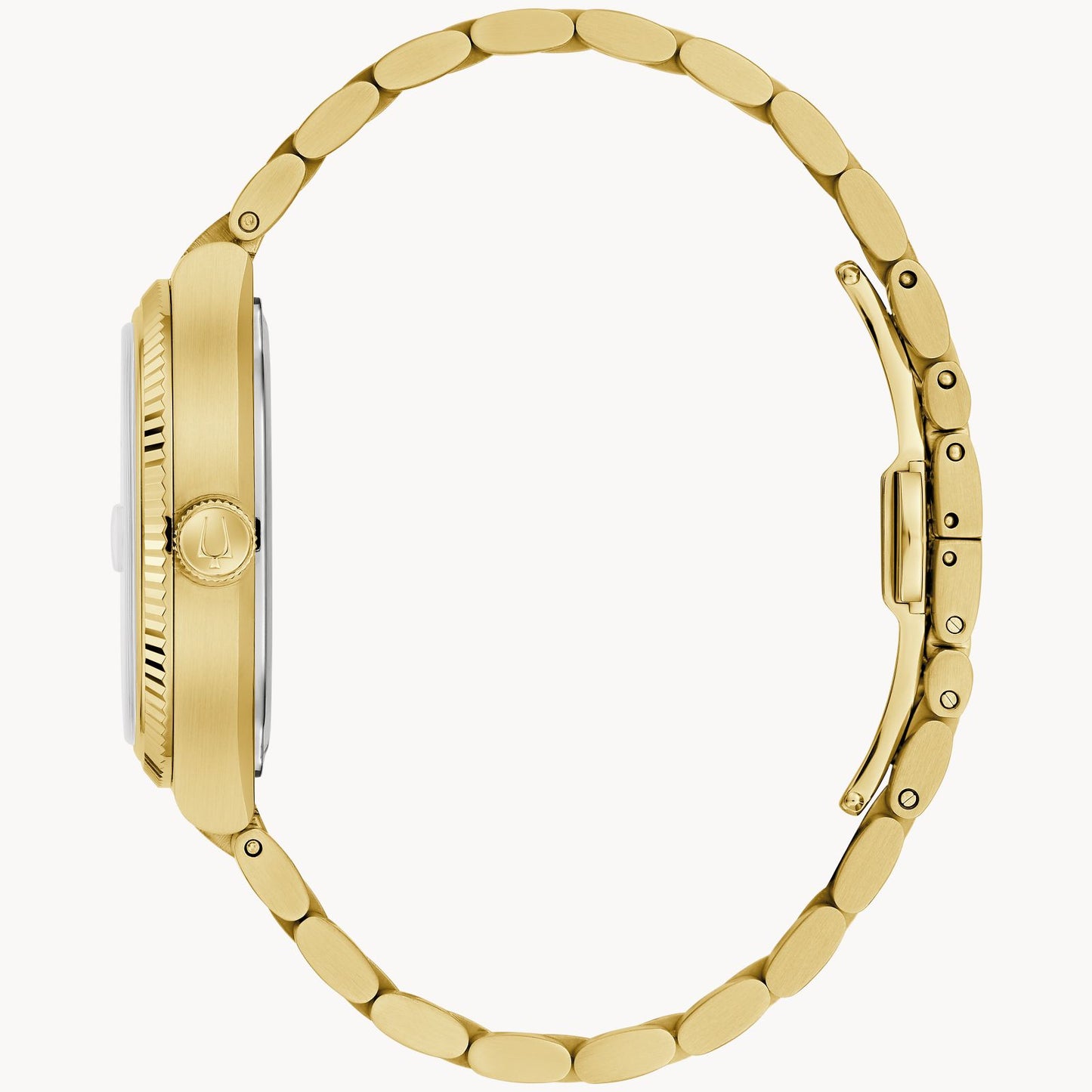 Bulova Surveyor with a Gold Tone and Green Dial