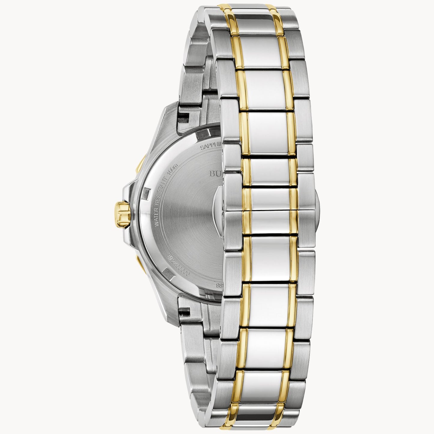 Bulova Two-Tone Watch with Mother of Pearl Dial
