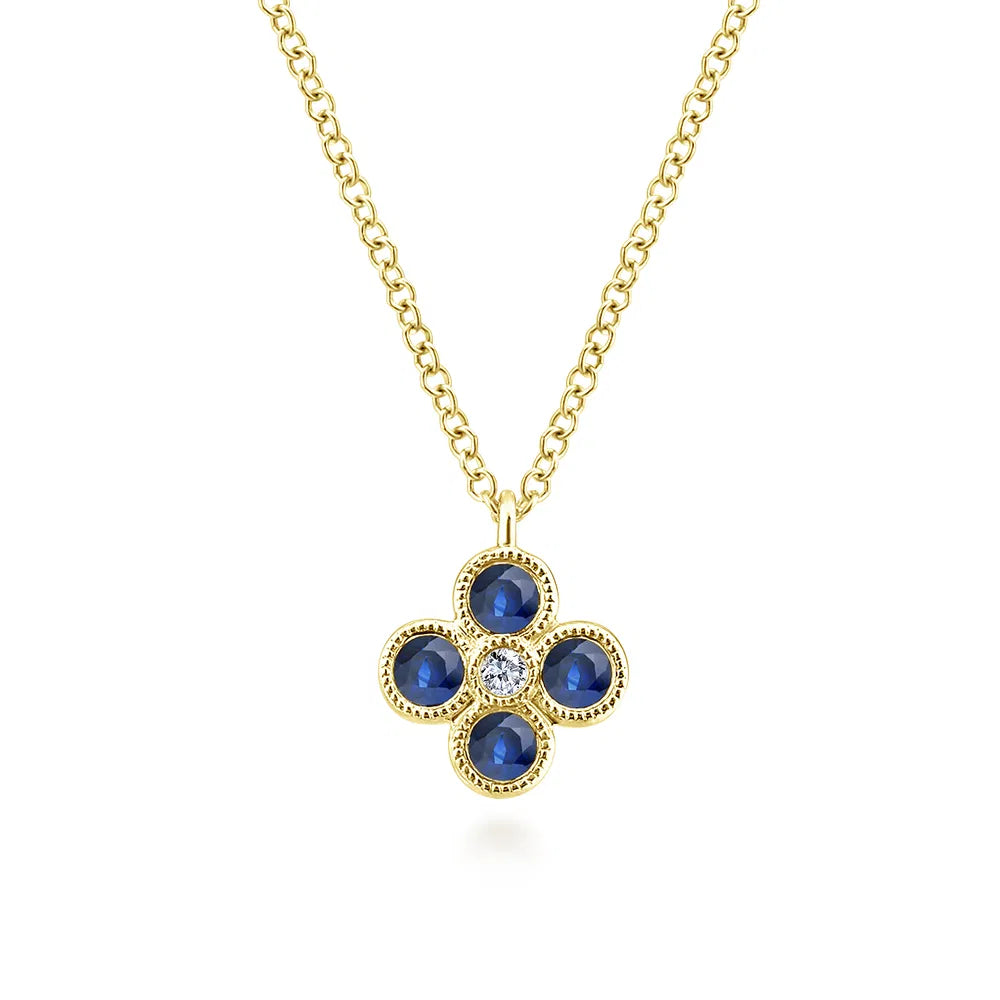Gabriel & Co., 14K Yellow Gold Fashion Necklace