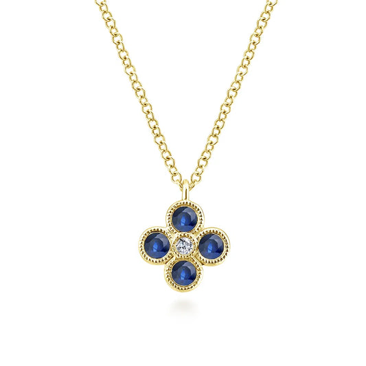 Gabriel & Co., 14K Yellow Gold Fashion Necklace