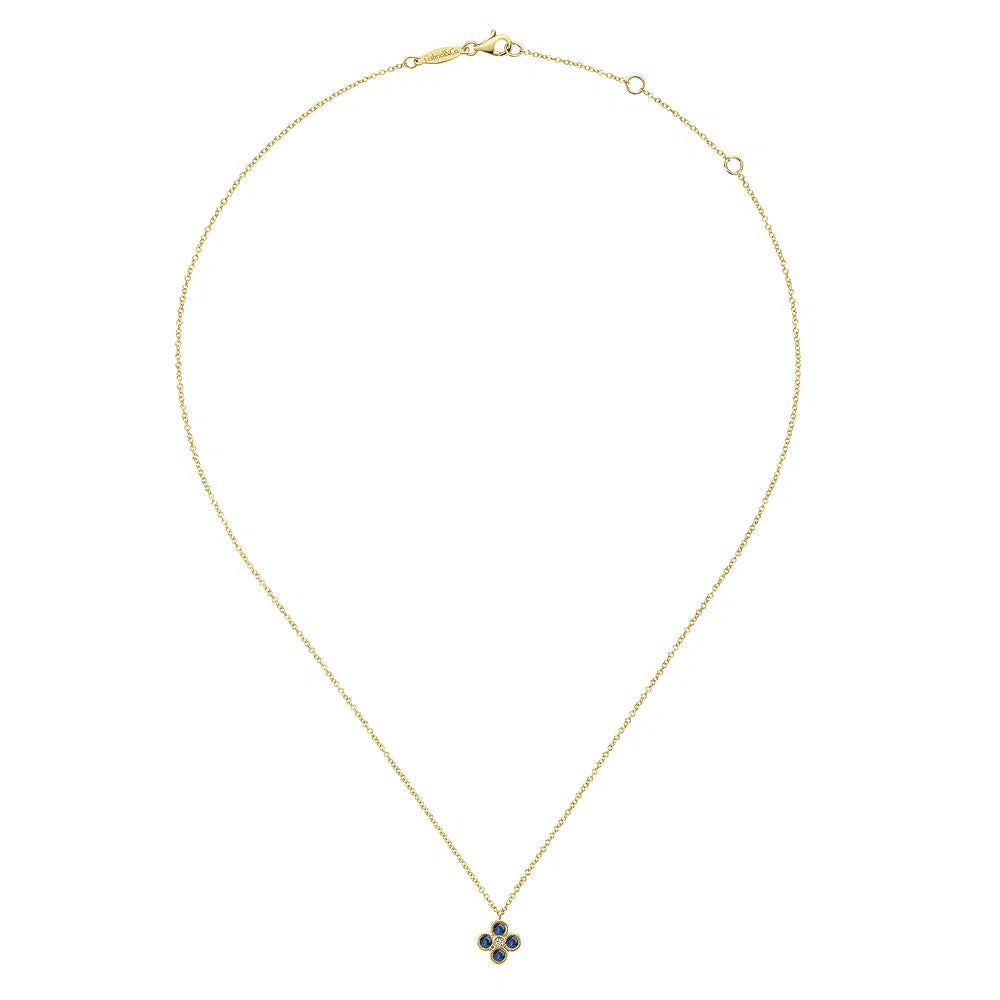 Gabriel & Co., 14K Yellow Gold Fashion Necklace