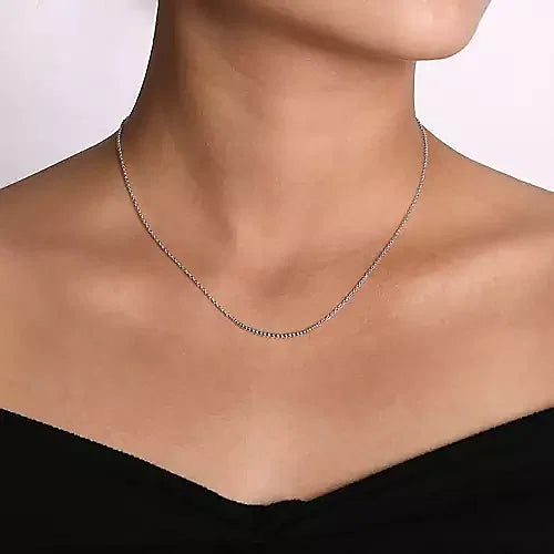 Gabriel & Co., 925 Sterling Silver Bujukan Bead Bar Necklace