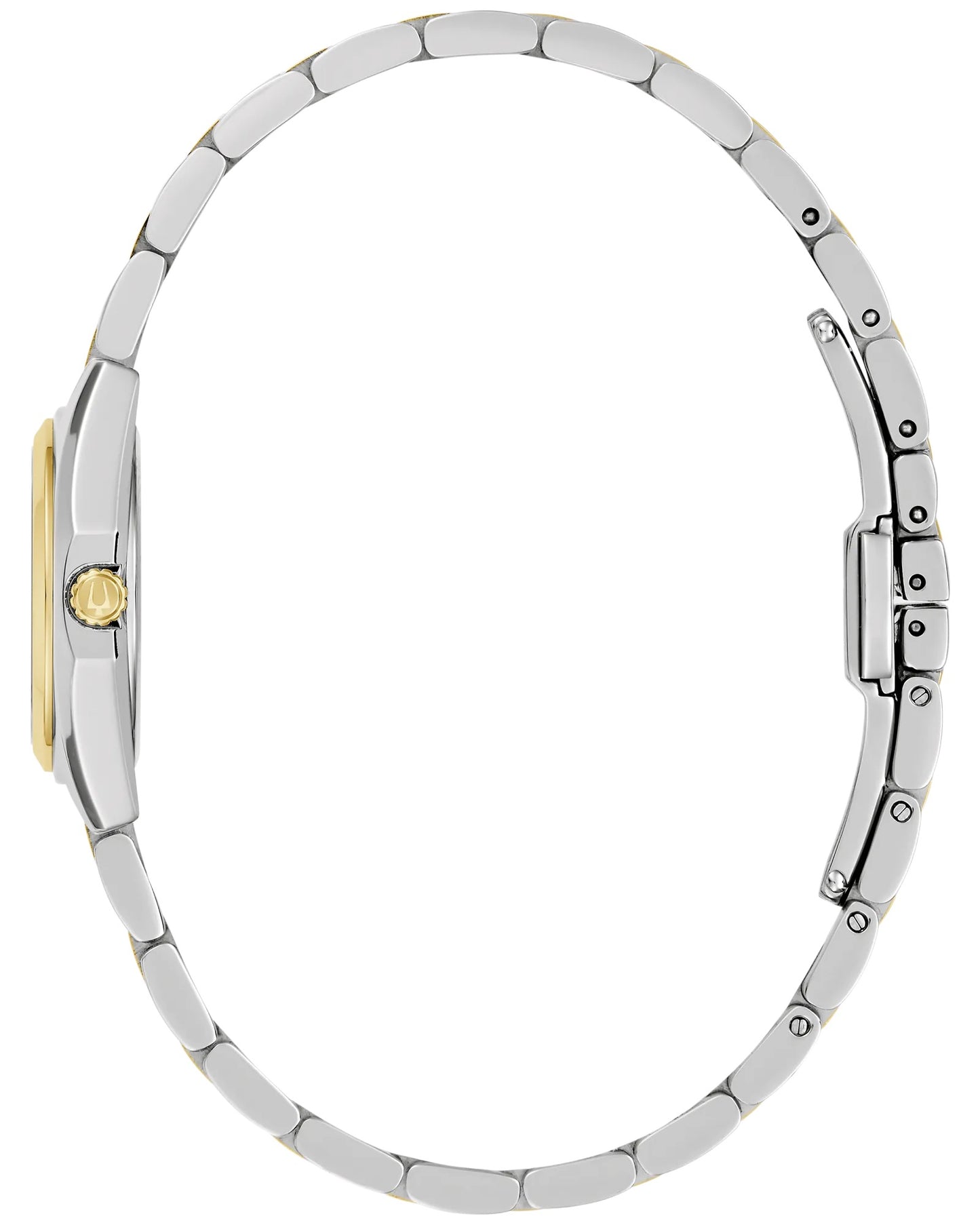 Bulova Surveyor White Dial Stainless Steel Bracelet