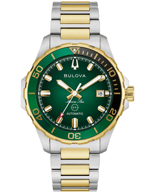 Bulova Marine Star SERIES B Green Dial