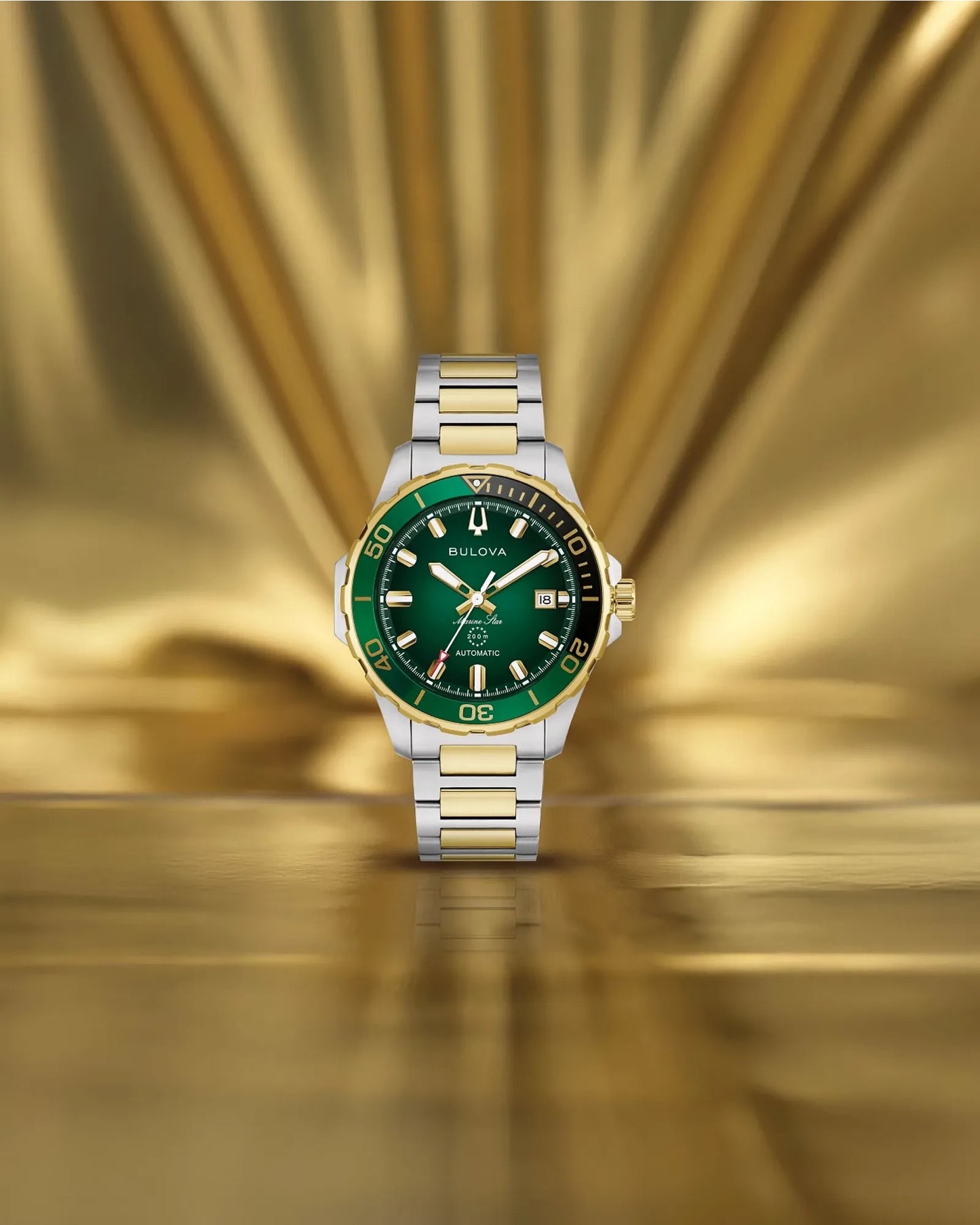 Bulova Marine Star SERIES B Green Dial
