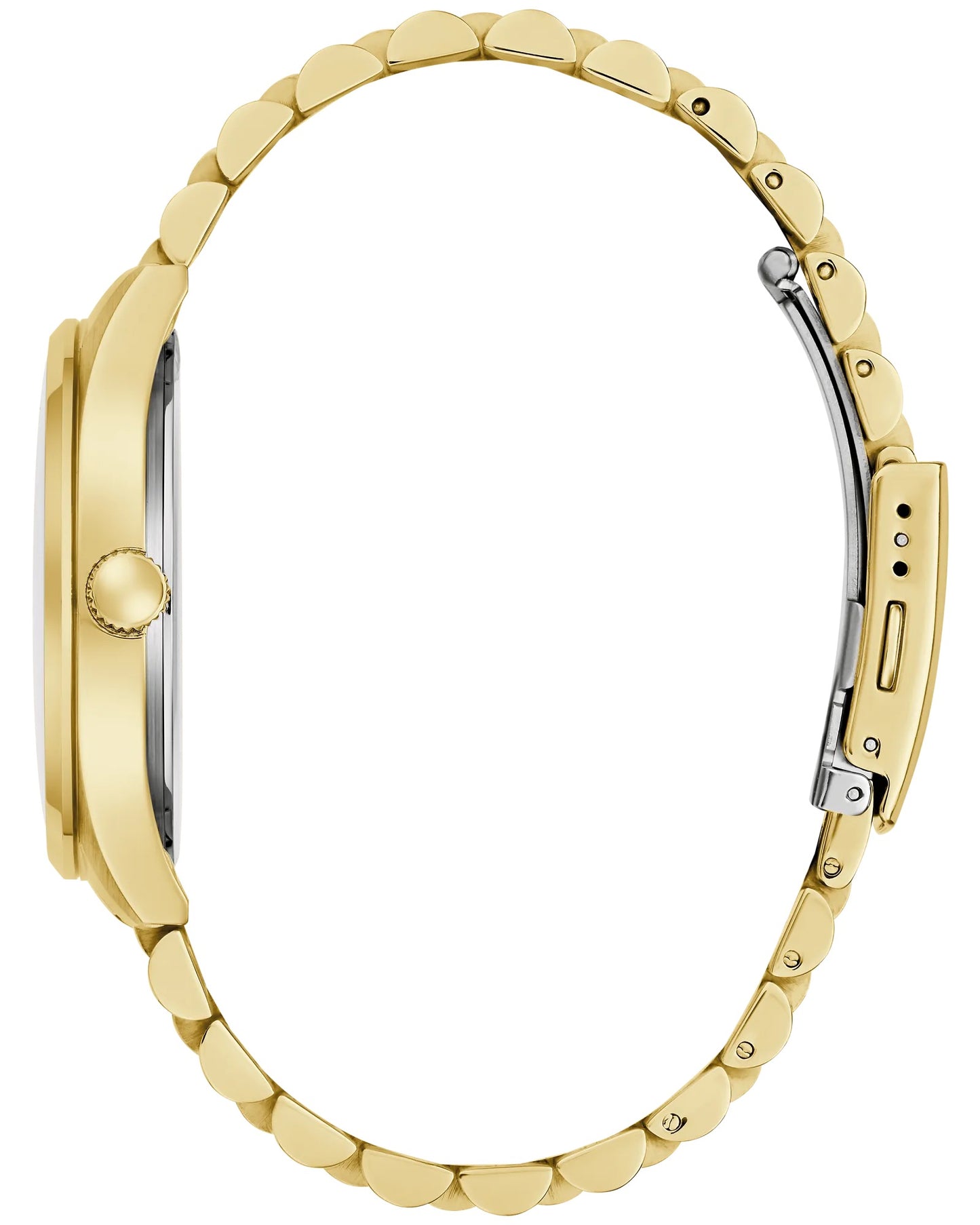 Caravelle Gold Tone Men's Classic Watch by Bulova