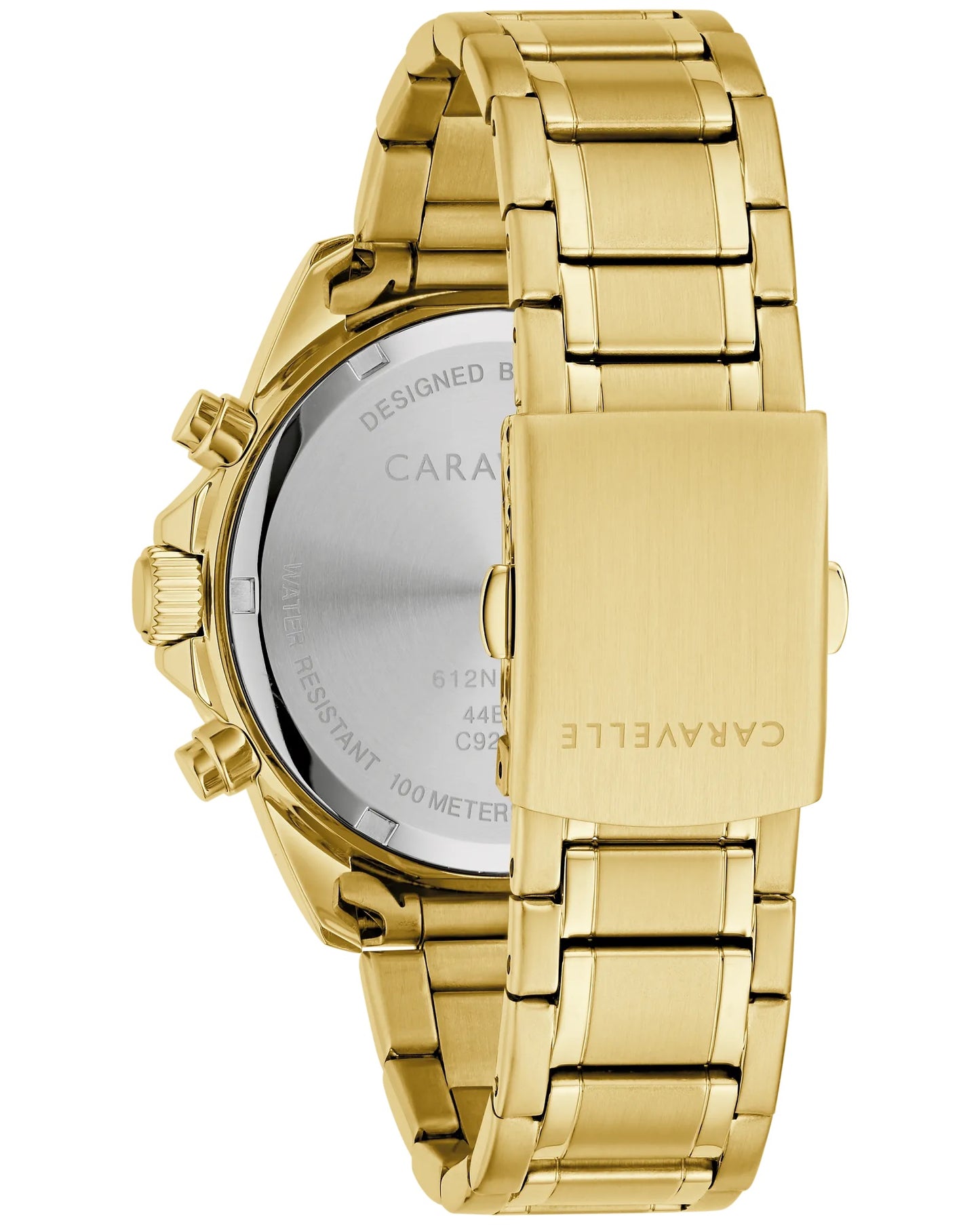 Caravelle Mens Gold Tone Sport Watch by Bulova