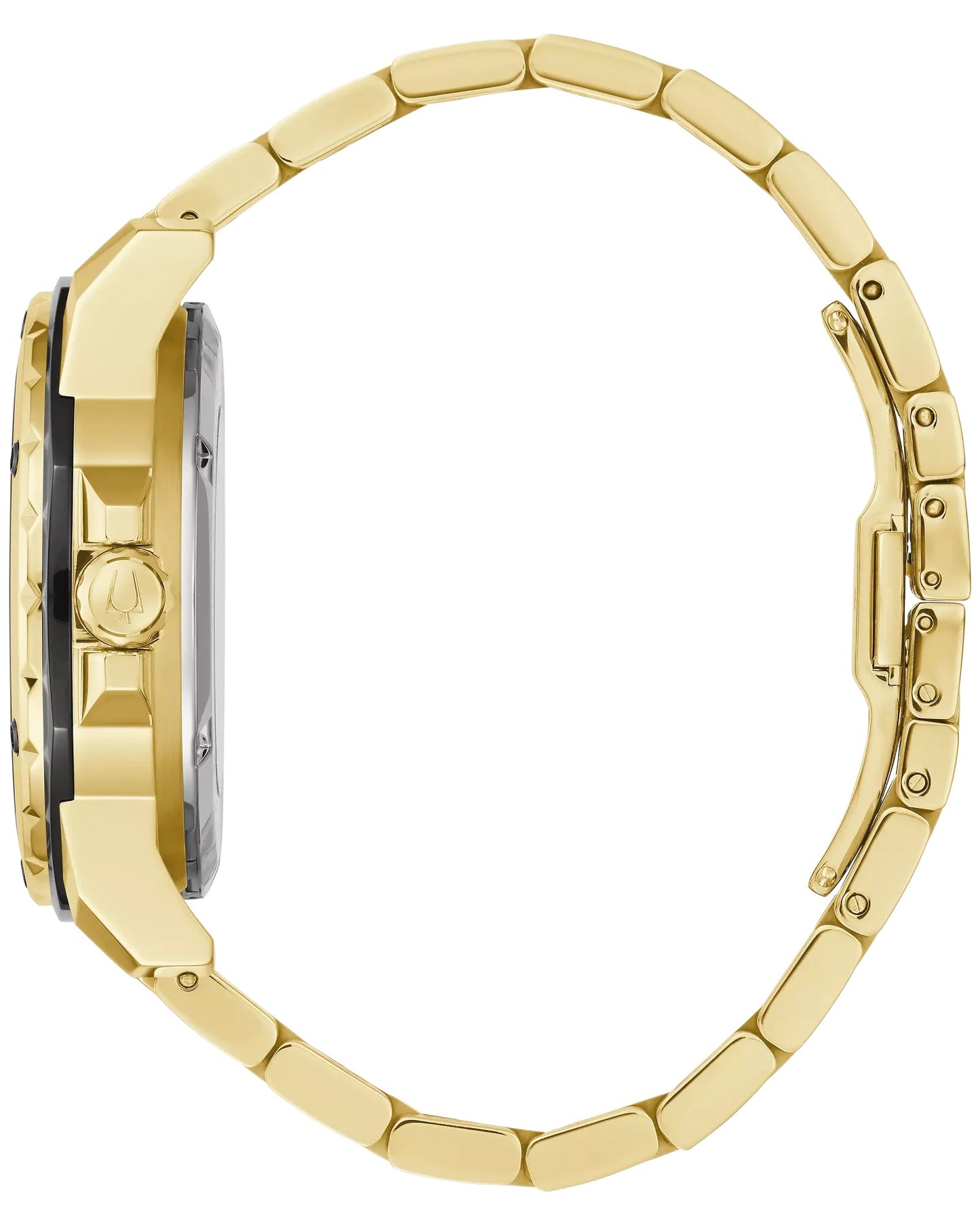 Bulova Mens Gold Tone Marine Star Series A Watch