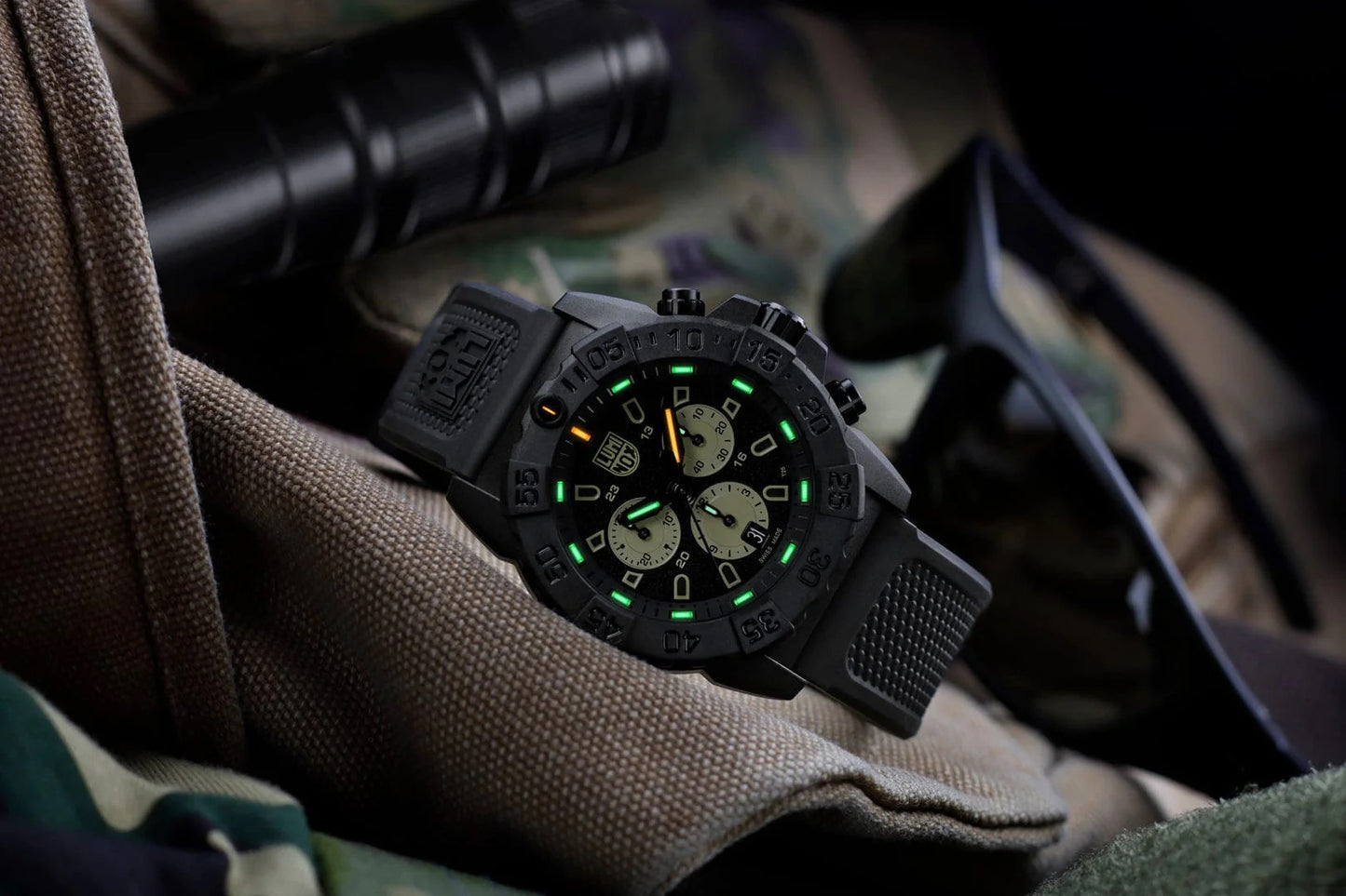 Luminox Navy SEAL Chronograph Chronograph Watch, 45 mm