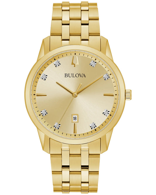 Bulova Sutton Classic Gold Watch