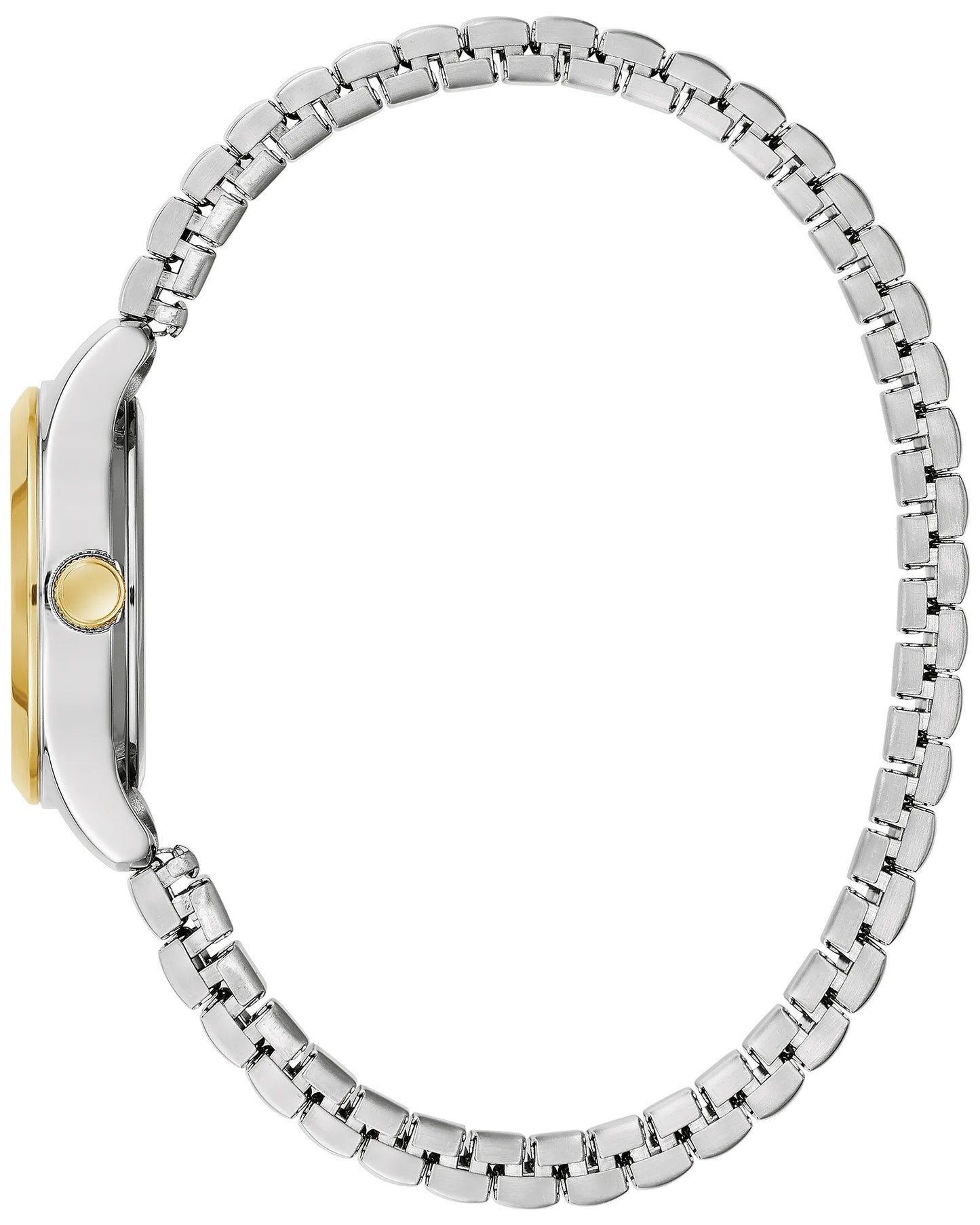 Caravelle Womens Two Tone Watch by Bulova