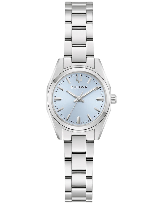 Bulova Ladies Surveyor Watch with Light Blue Dial