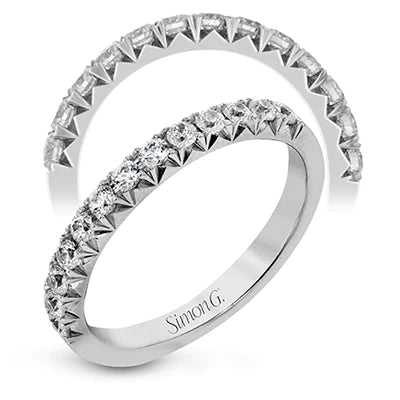 Simon G., 18K White Gold 0.47 cttw Diamond Band