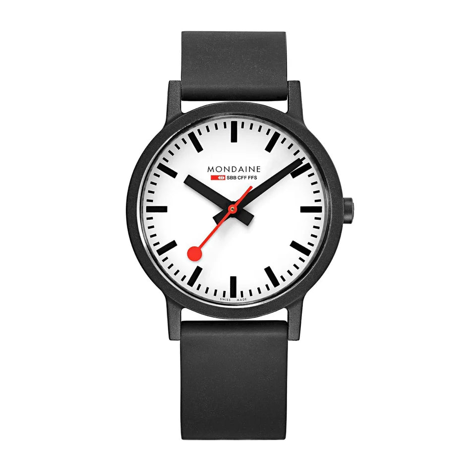 Mondaine ESSENCE BLACK, 41 MM