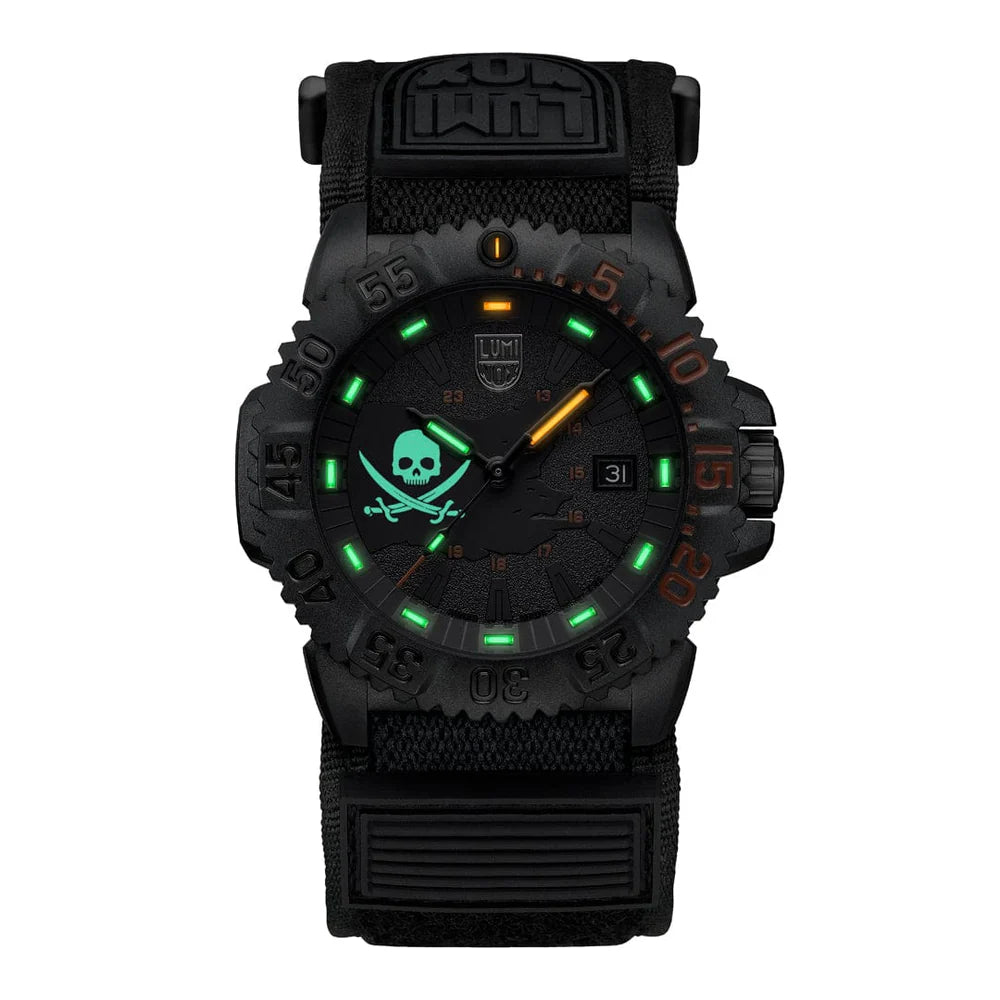 Luminox Navy SEAL 3050 Dive Watch, 44 mm, Pirate Watch Limited Edition
