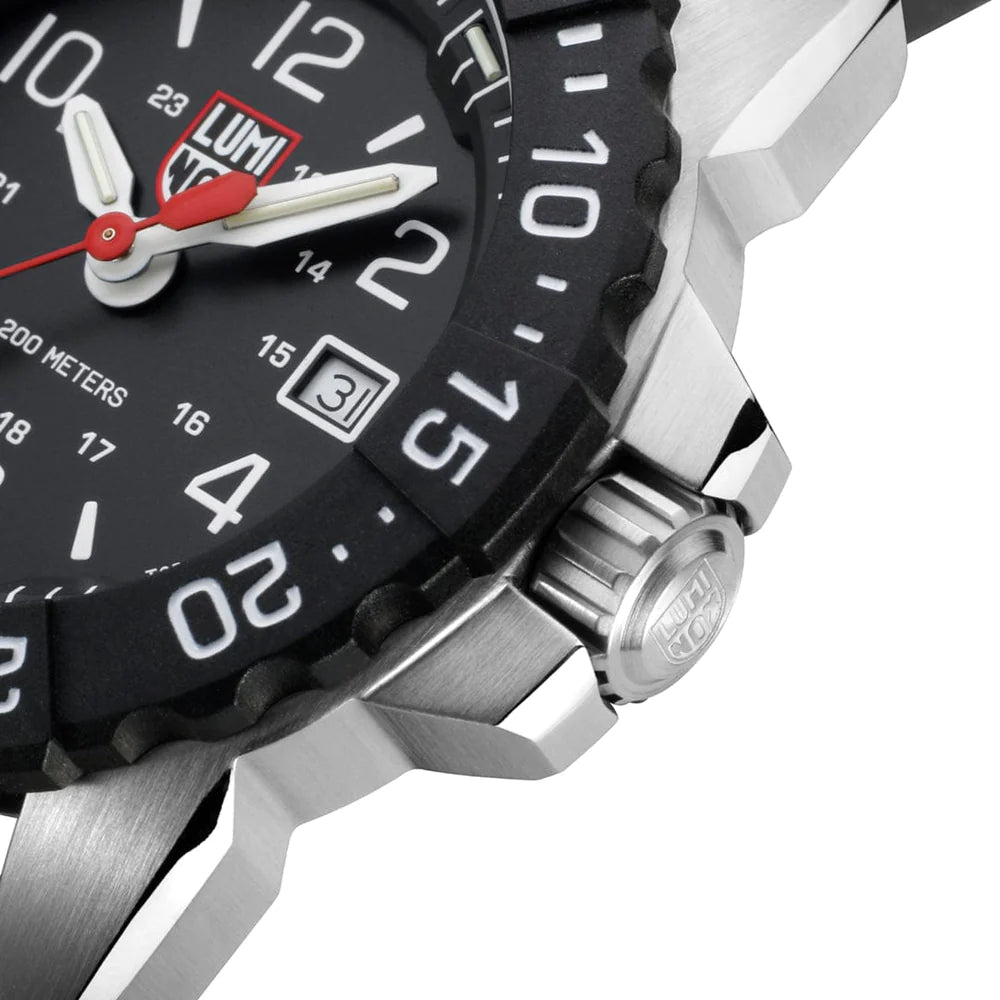 Luminox Navy SEAL Rubber, Steel, CARBONOX™ (RSC) Military Watch, 45 mm
