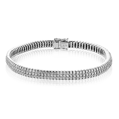 Simon G., Bracelet in 18K White Gold with Diamonds