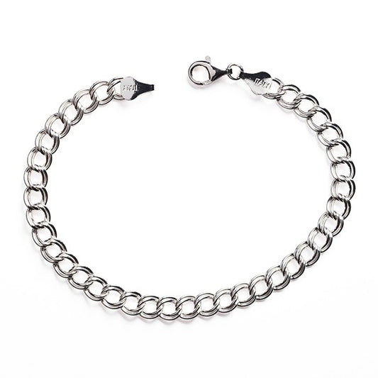 Southern Gates 925 Sterling Charm Bracelet 8"