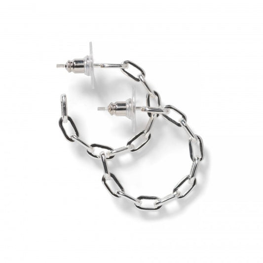 Southern Gates Palmer 925 Sterling Hoop Earrings (20mm)