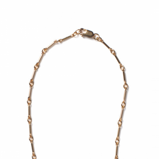 Southern Gates 1mm Gold Filled Tiny Bar Chain 16"