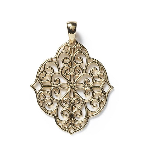 Southern Gated Victoria Gate Gold Plated Pendant